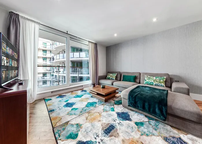 Vauxhall Large 2Bedroom Central London With Amazing River View Panoramic Balcony