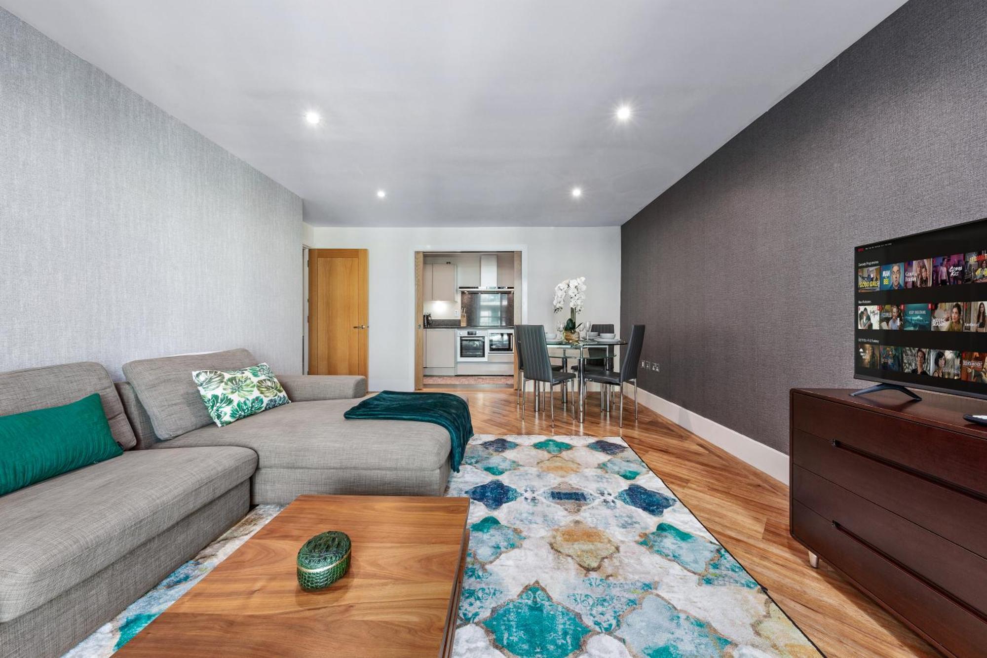Vauxhall Large 2bedroom With Amazing River View Panoramic Balcony Апартаменты